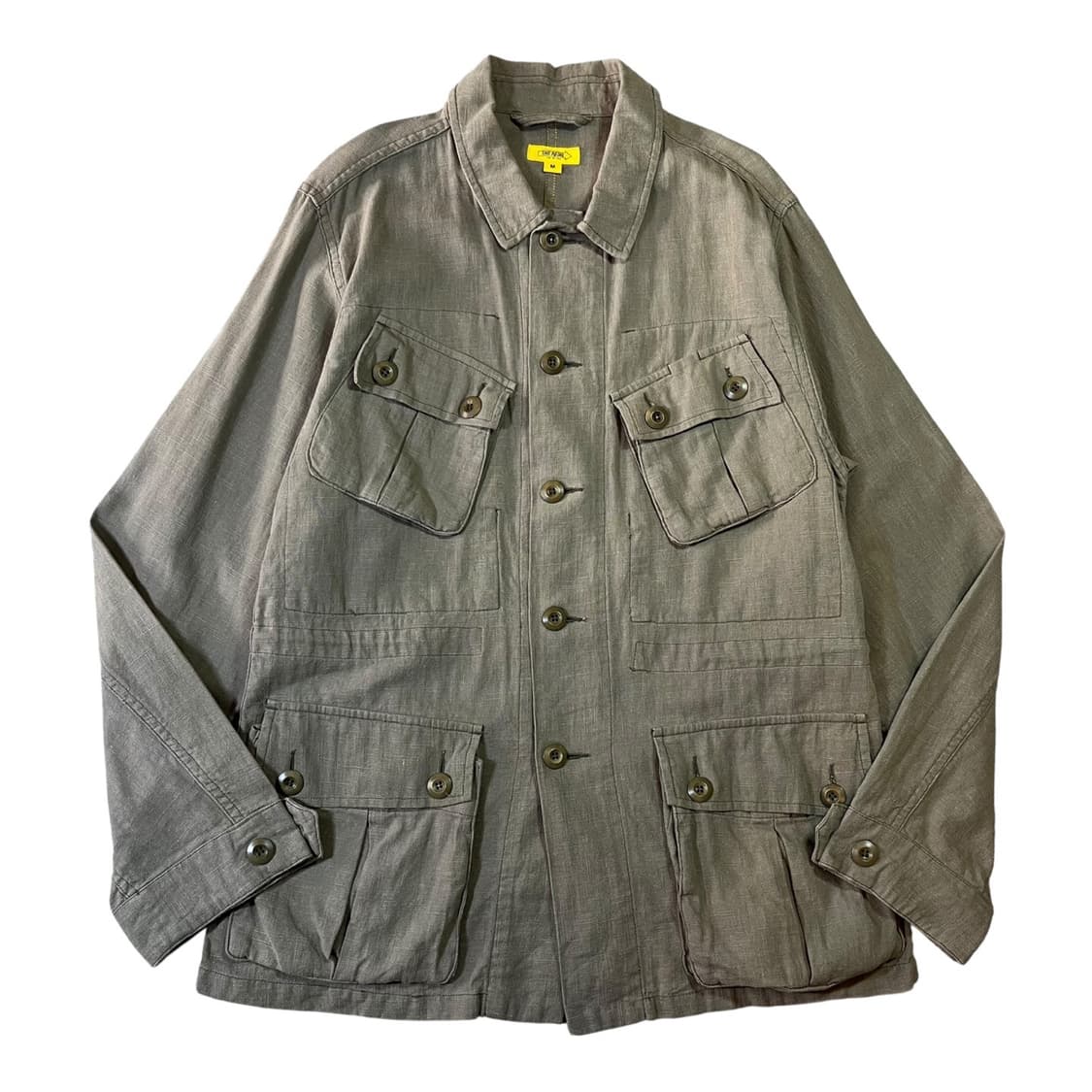 더 레스큐 린넨 카고 사파리 자켓 상품이미지1