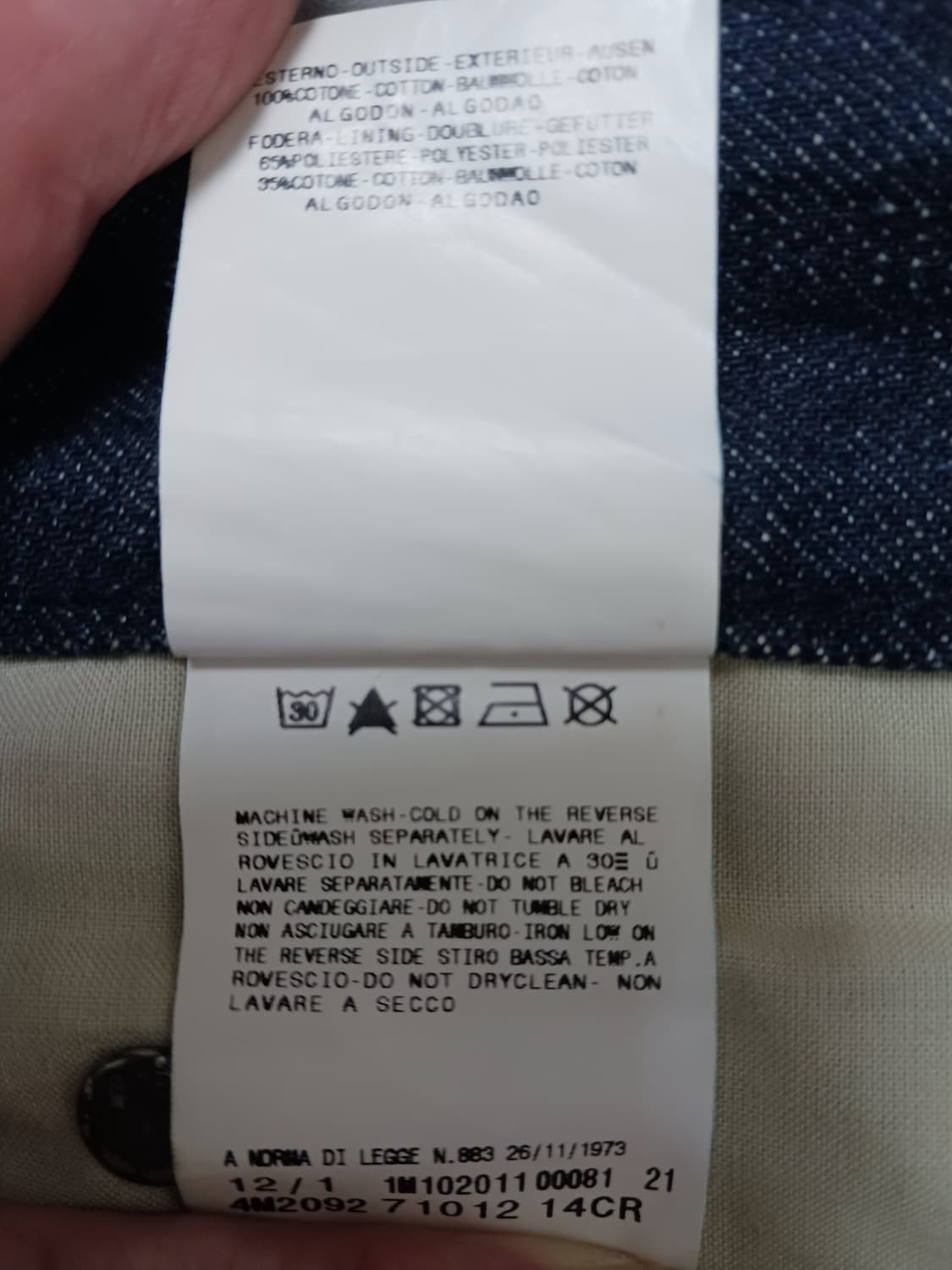 [33] 피에르발망 데미지 리페어진 청바지 상품이미지10