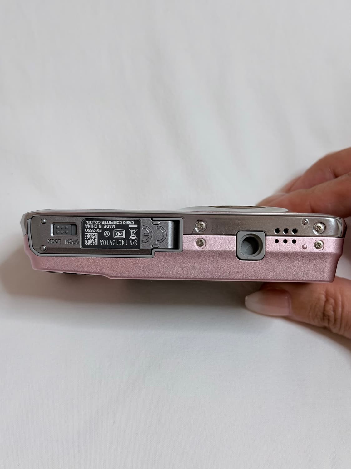 카시오 엑슬림 EX-Z550 핑크 상품이미지4