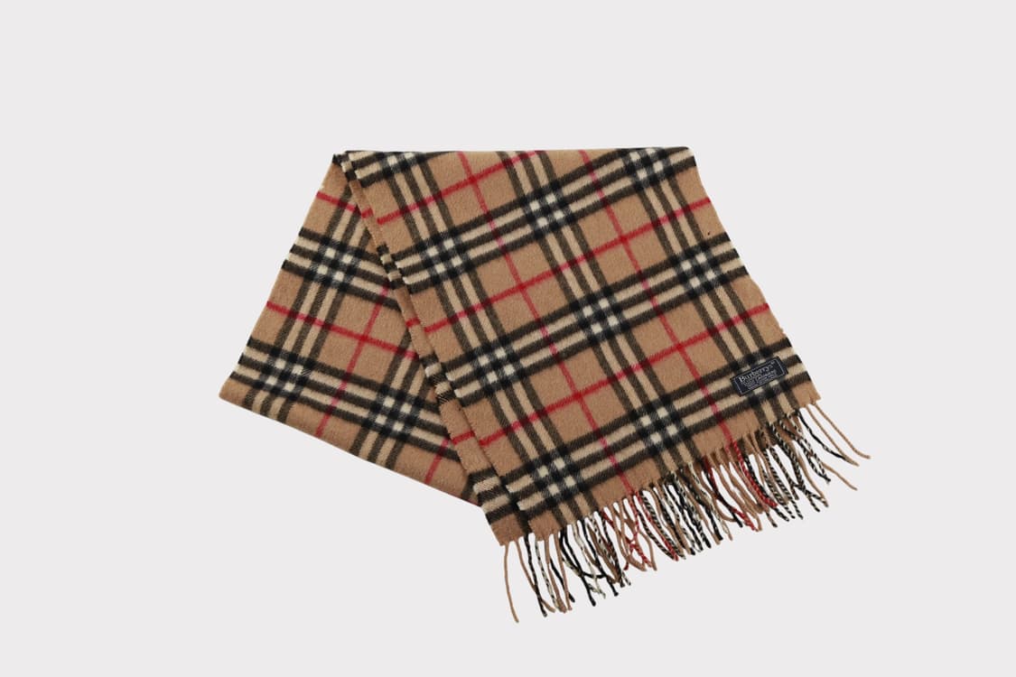 버버리 캐시미어 100% 머플러 상품이미지1