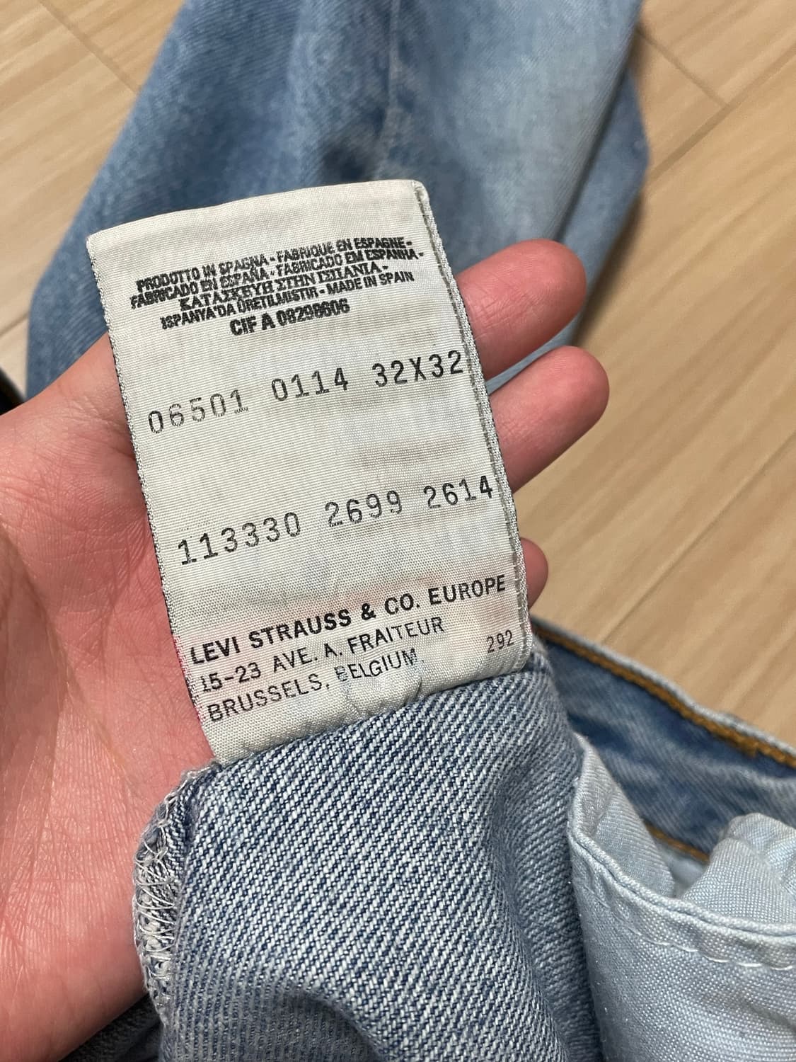 리바이스 501 빈티지 팬츠 상품이미지5