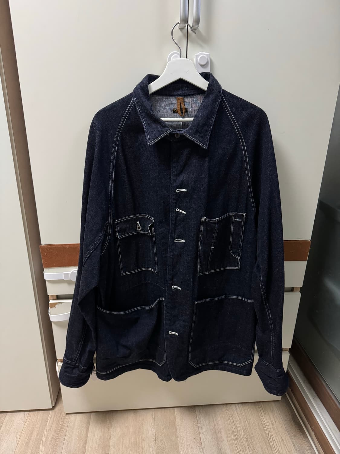 캐피탈 12온즈 데님 캑터스 커버롤 인디고 XXL 상품이미지1