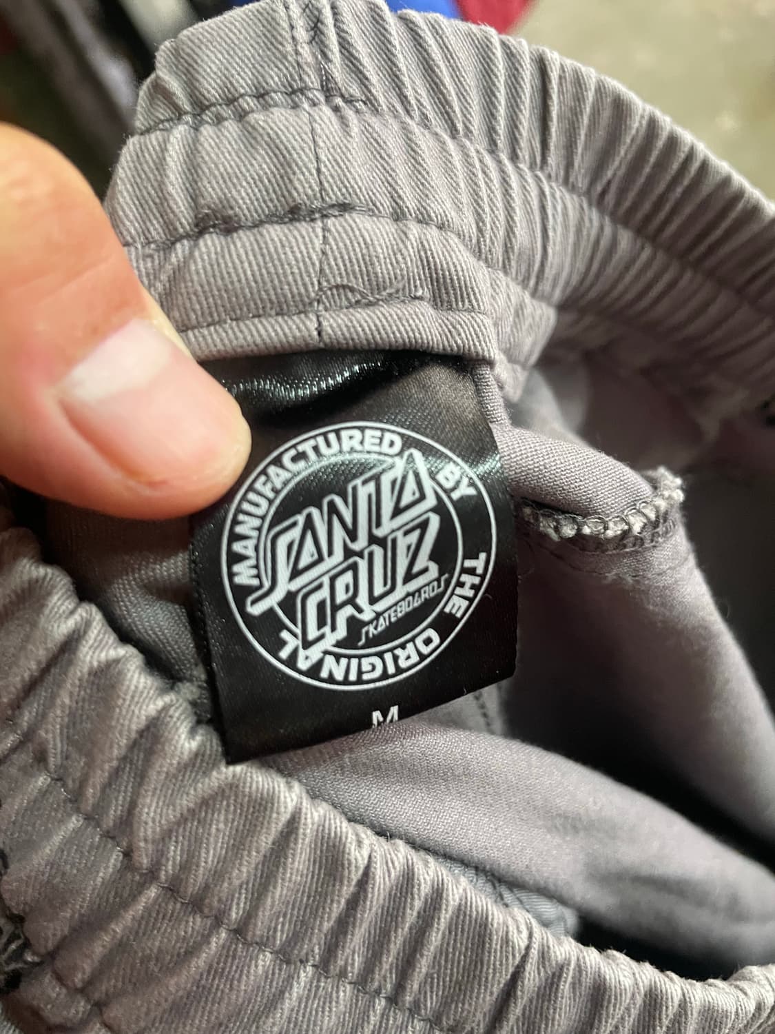 Santa Cruz 산타쿠르즈 밴딩 코튼팬츠 M 상품이미지7