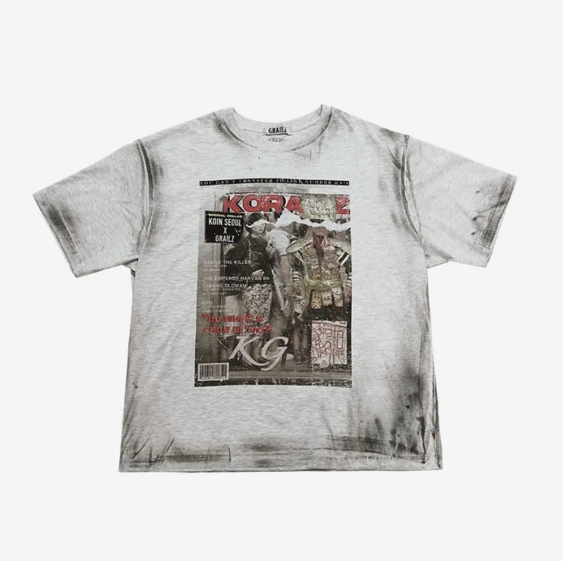 그레일즈 코인서울 매거진 티셔츠 2 상품이미지1