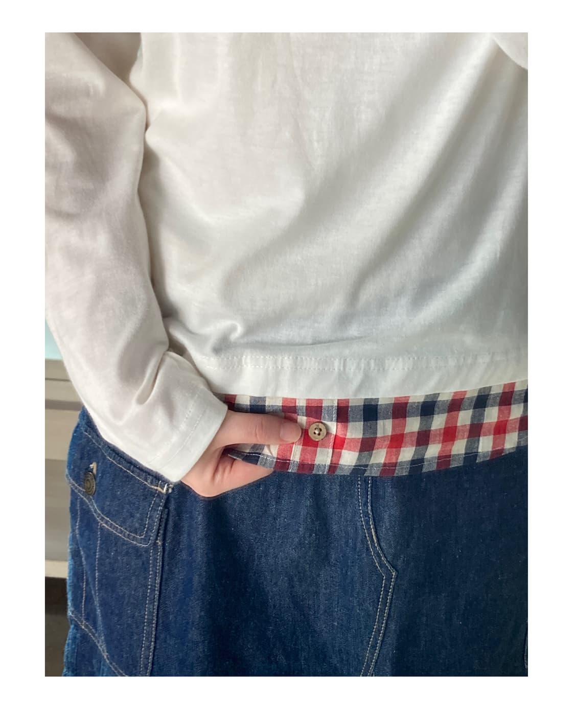 데드스탁) 너드 레이어드티 상품이미지2