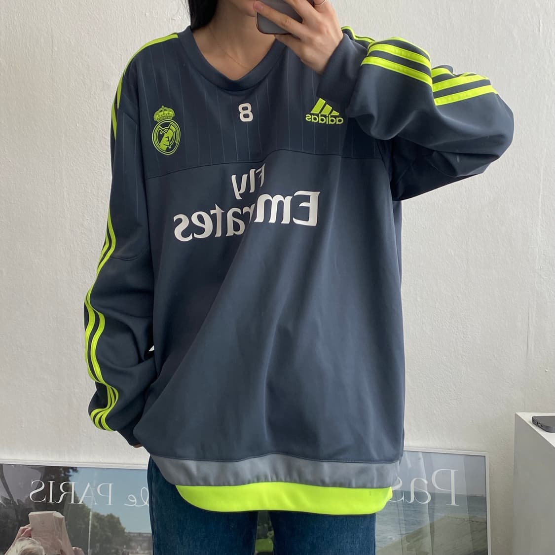 2XL) 아디다스긴팔져지 바르셀로나 축구유니폼 A212 상품이미지3