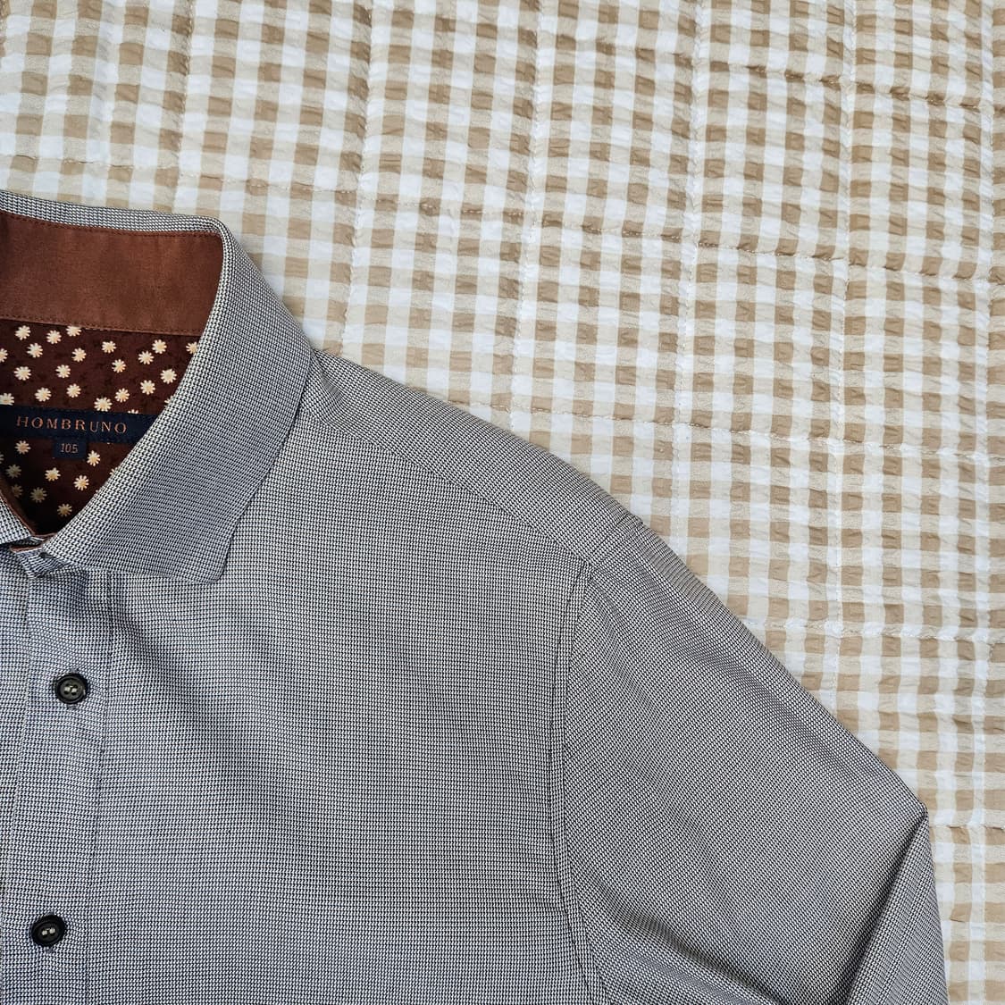 옴브루노 긴소매 셔츠 남자100 상품이미지3