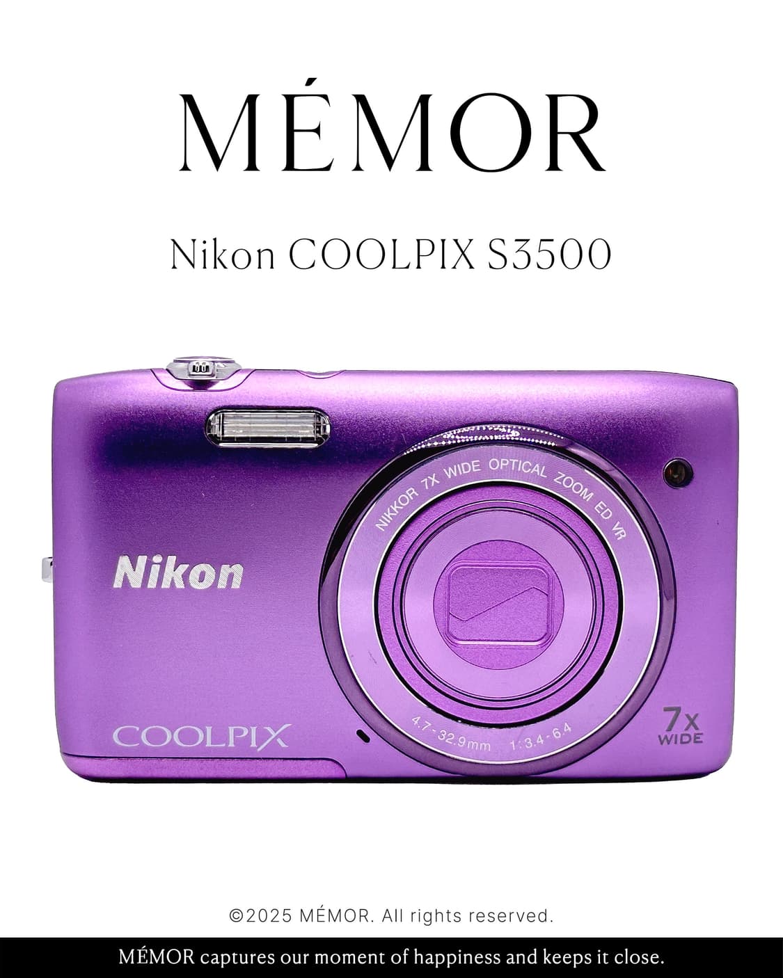 아이돌픽🩷 Nikon COOLPIX S3500 니콘 쿨픽스 디카 상품이미지1