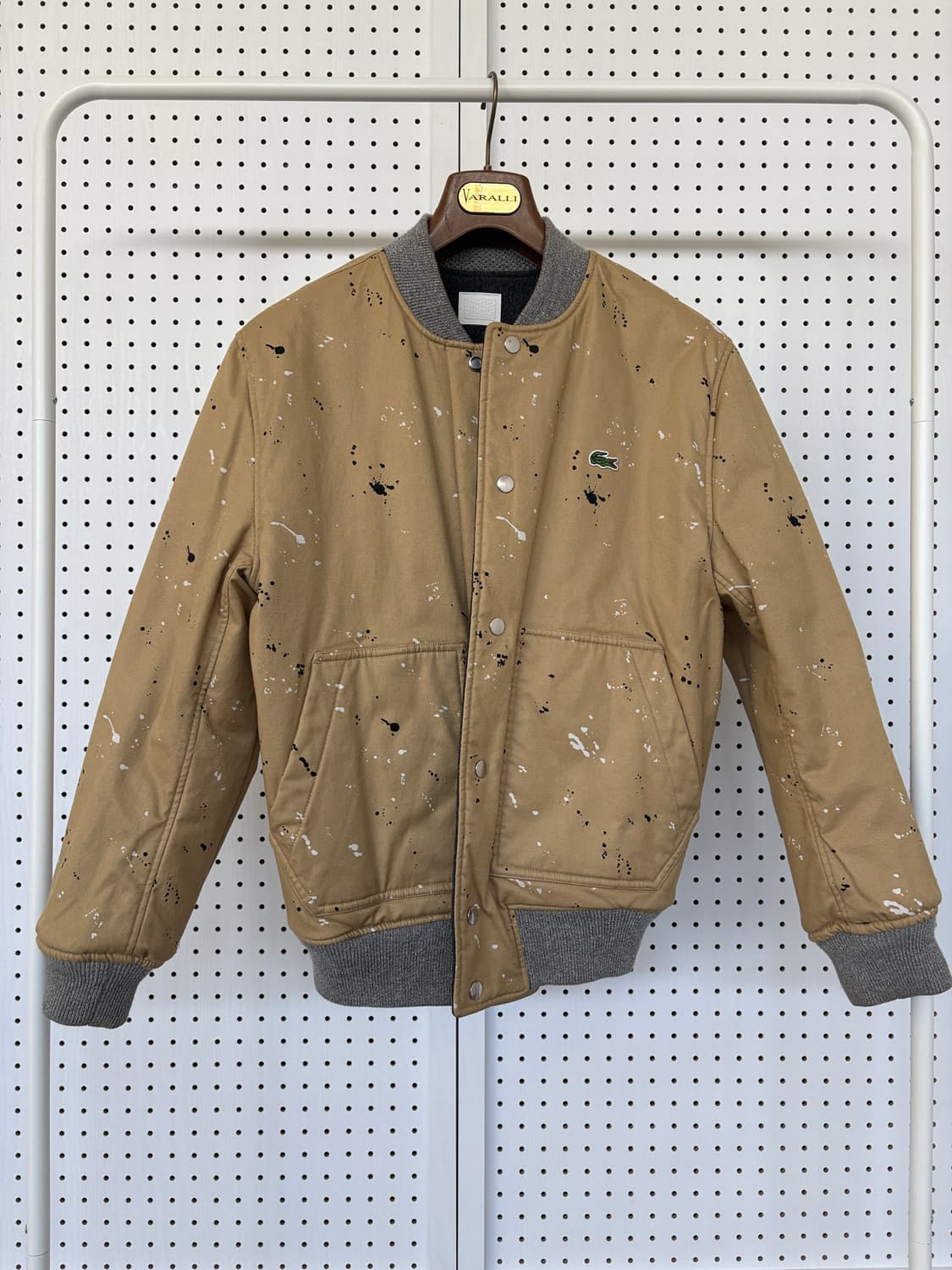 라코스테 라이브 봄버 리버시블 바시티 자켓 M 상품이미지3