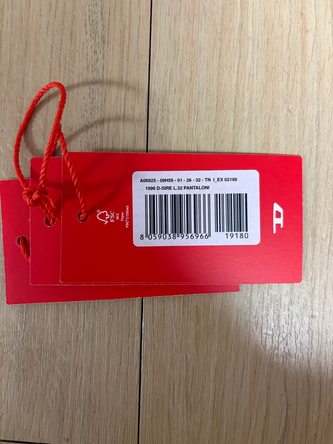 디젤 D사이어 스트레이트 데님팬츠(26)-새상품 상품이미지6