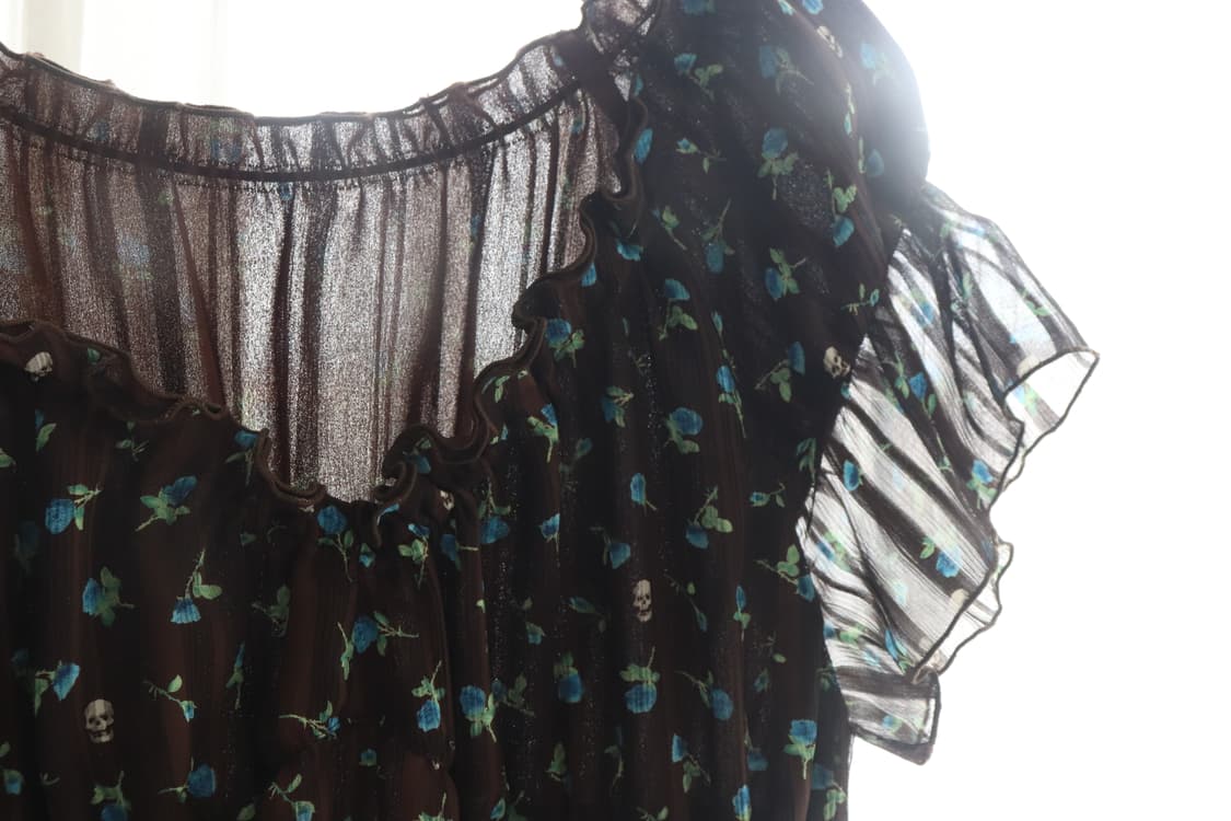 [Hysteric Glamour] Skull Floral Dress 상품이미지5