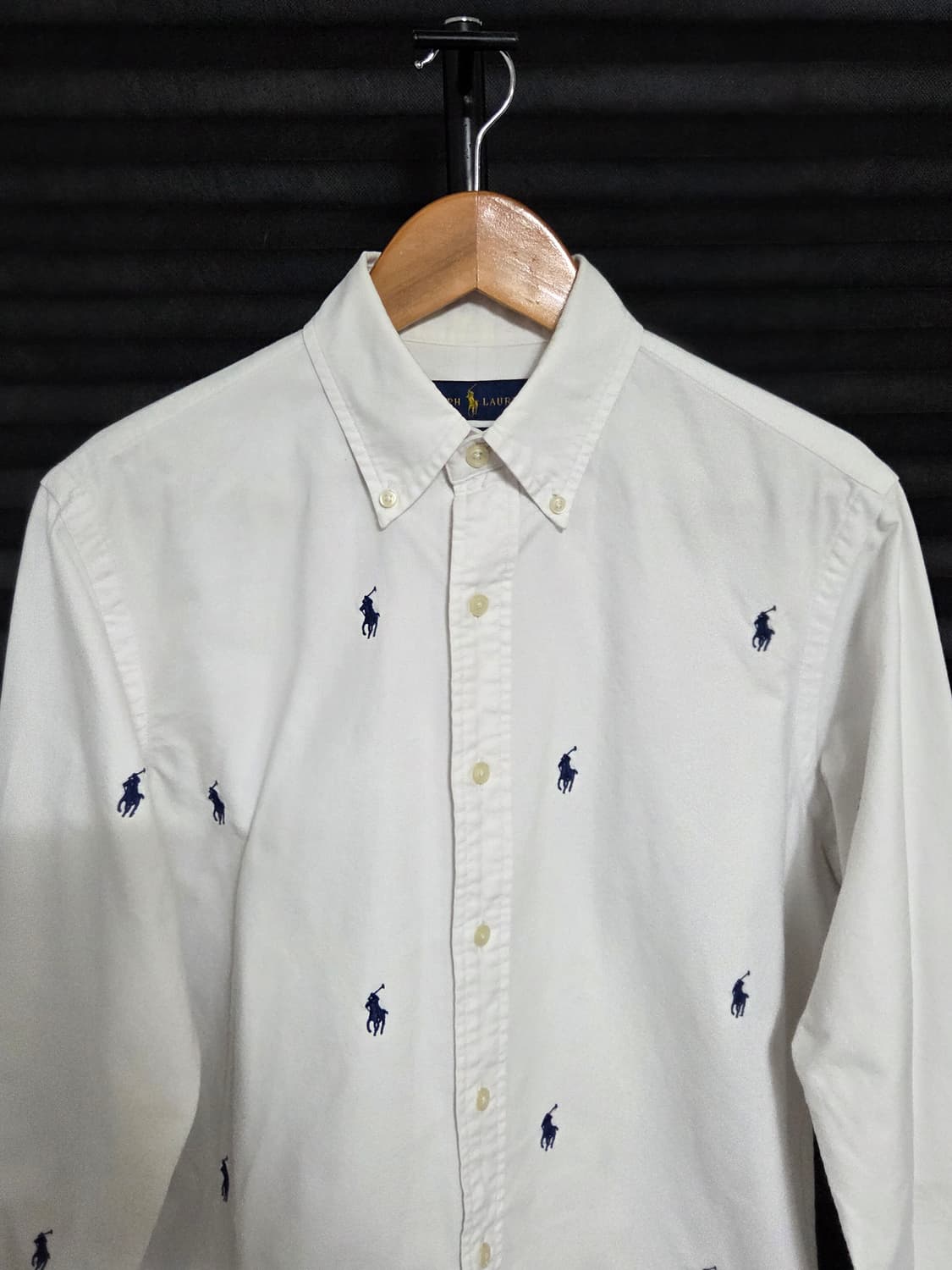 [폴로 랄프로렌] 멀티 포니 자수 클래식 핏 코튼 셔츠 | 00153 상품이미지2