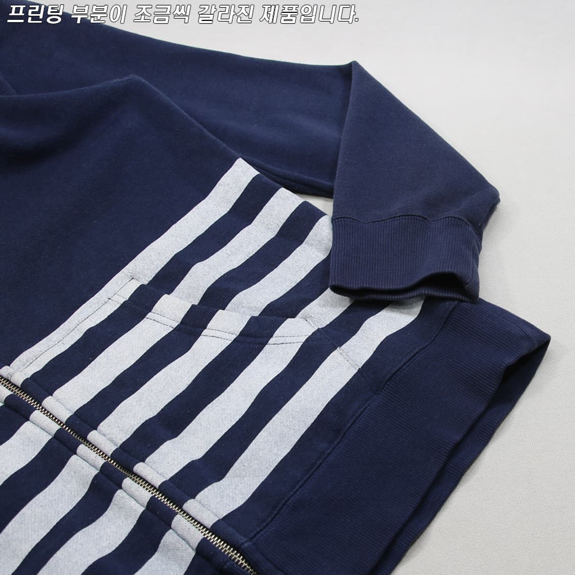 (착용컷) BEAMS HEART 스웻 후드 집업 (남성용 100) 상품이미지6