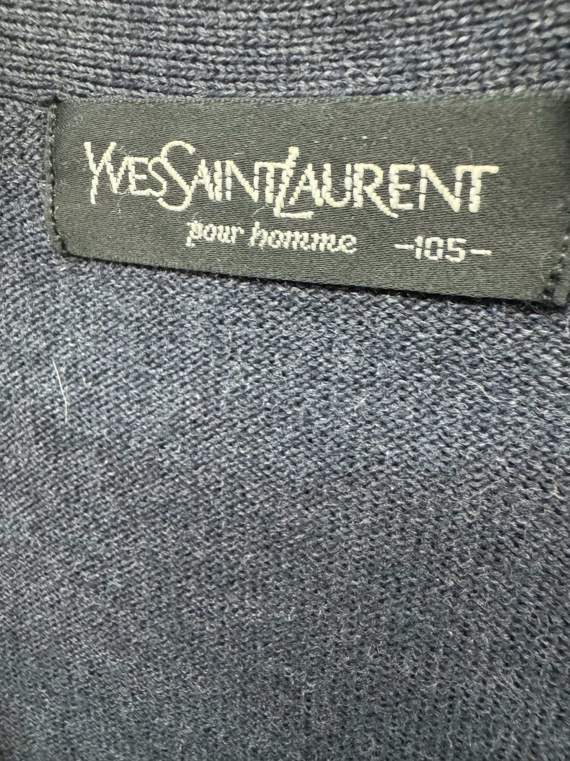 입생로랑 아가일 멀티컬러패턴 가디건 105(XL) 상품이미지5