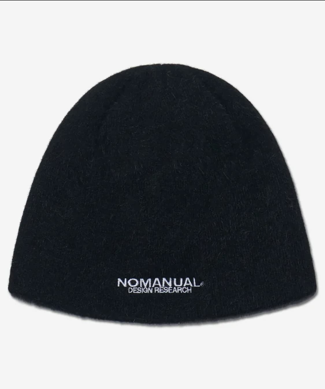[새상품] 노매뉴얼 HAIRY BEANIE 비니 블랙 상품이미지1