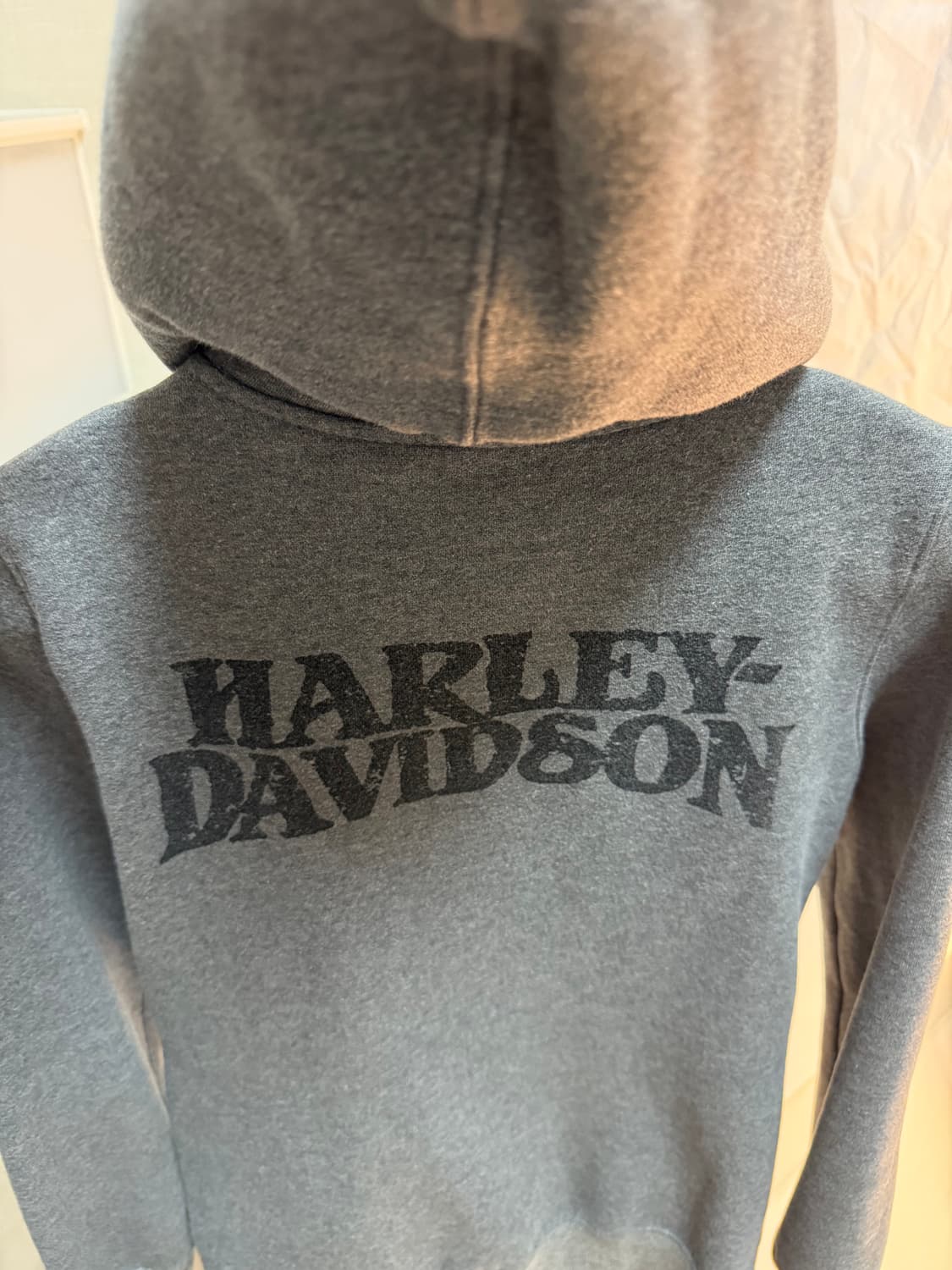 할리데이비슨 큐빅 디테일 후드집업 상품이미지4