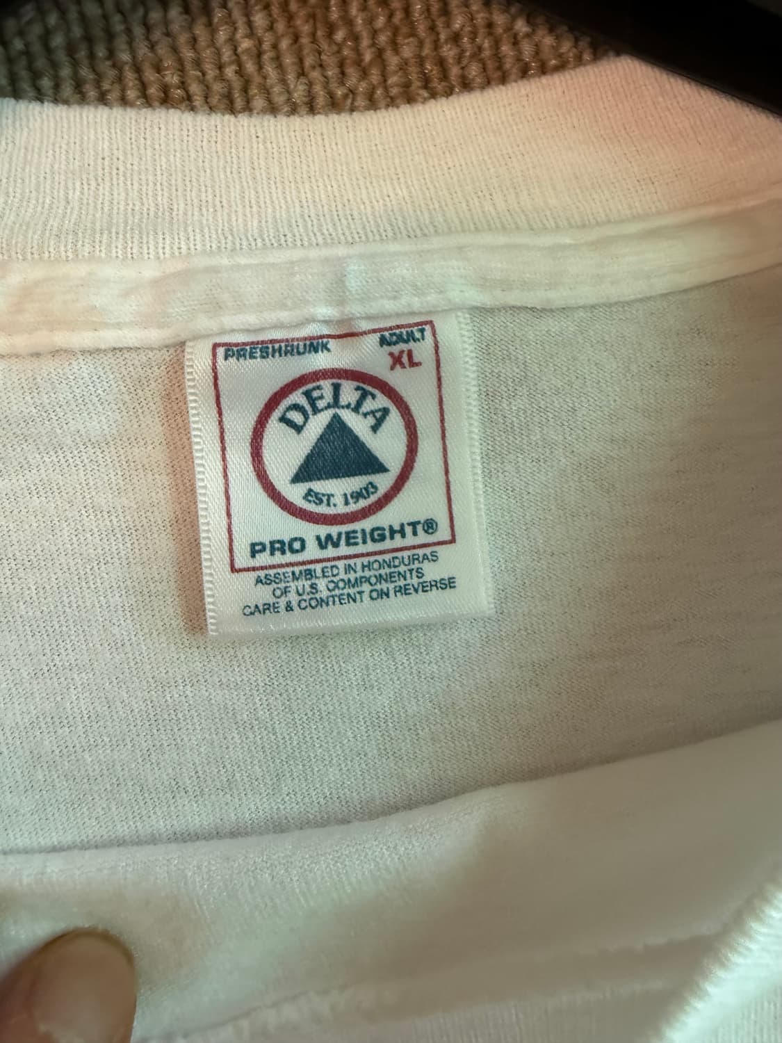 Delta 프로웨이트  빈티지 프린트 티셔츠 2xl  상품이미지2