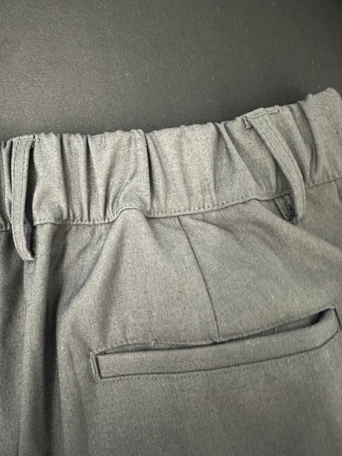 낫포너드 TR 3 TUCK BALLOON PANTS(차콜) 상품이미지4