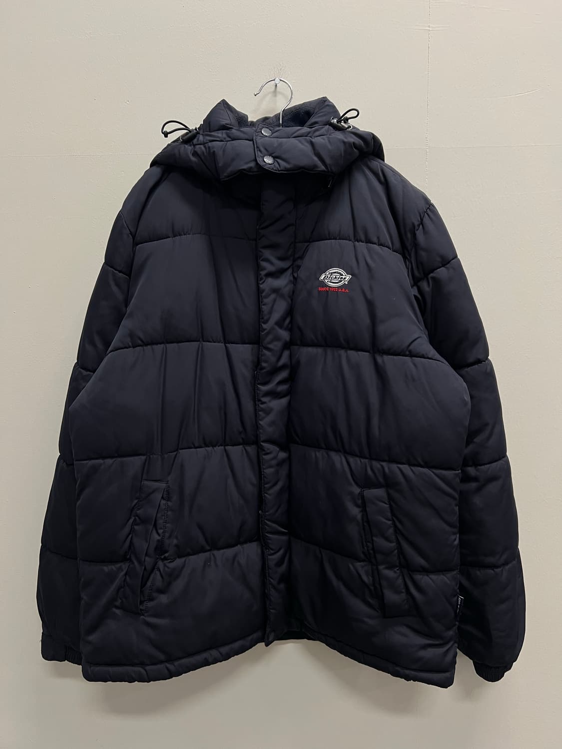 디키즈 올드스쿨 숏패딩 다크네이비 상품이미지2