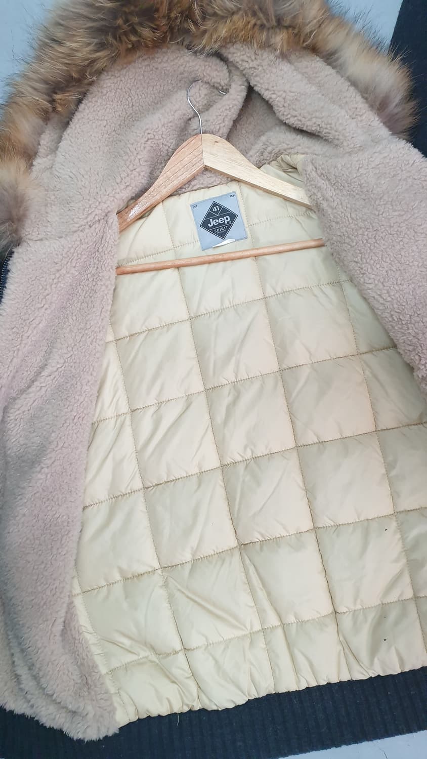 지프 스피릿 노르딕 니트 후드집업 M(95) 상품이미지4