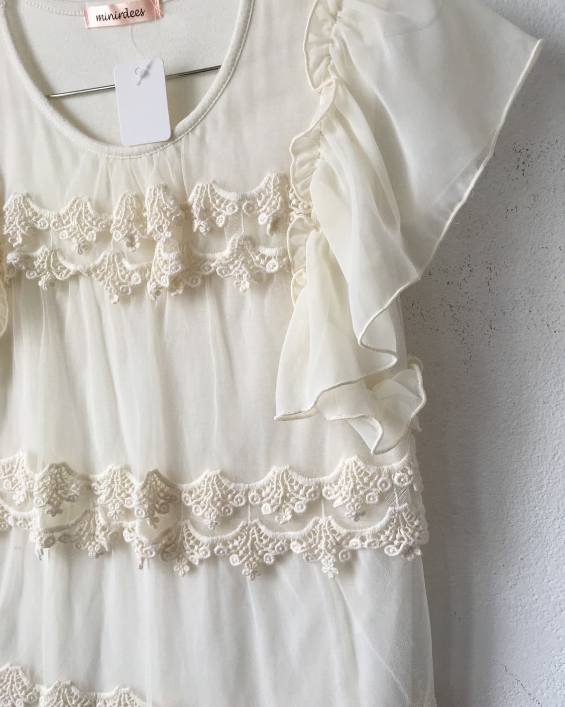 Ornament lace layer blouse 상품이미지4