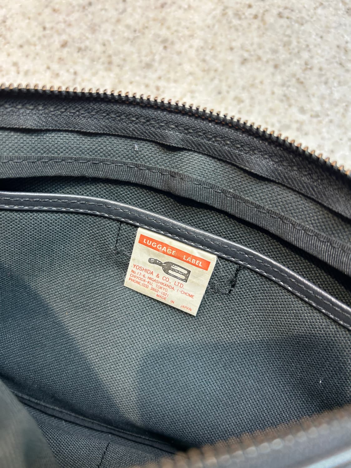 포터 러기지 라벨 PVC 크로스백 상품이미지5