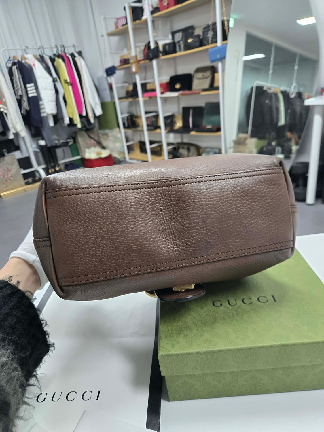 [50%세일] 구찌 마몬트 브라운 숄더백 상품이미지5