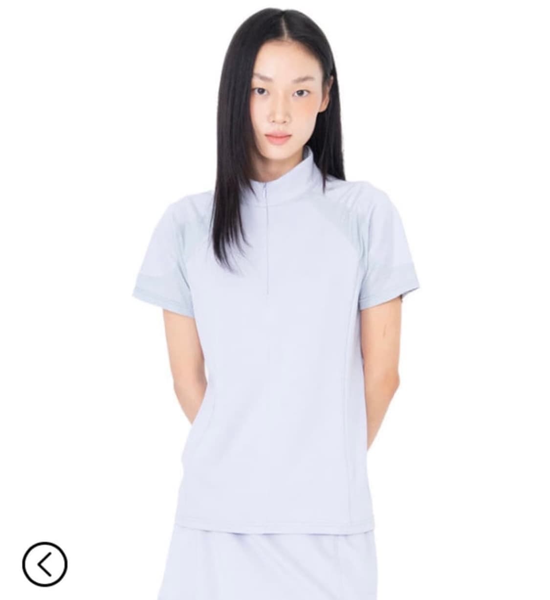 지초이 SS26 TRAINER HALF ZIP  상품이미지1