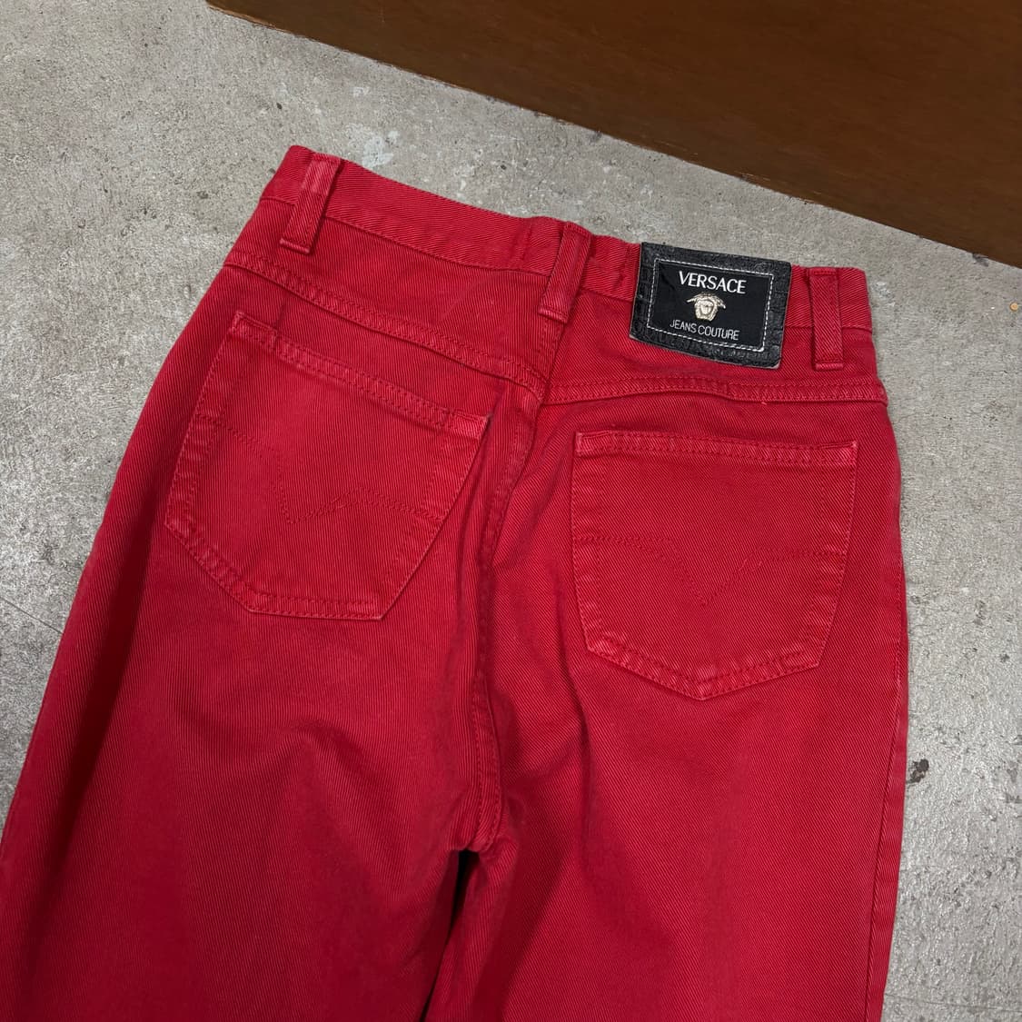 베르사체 레드 바지[2495] 상품이미지2