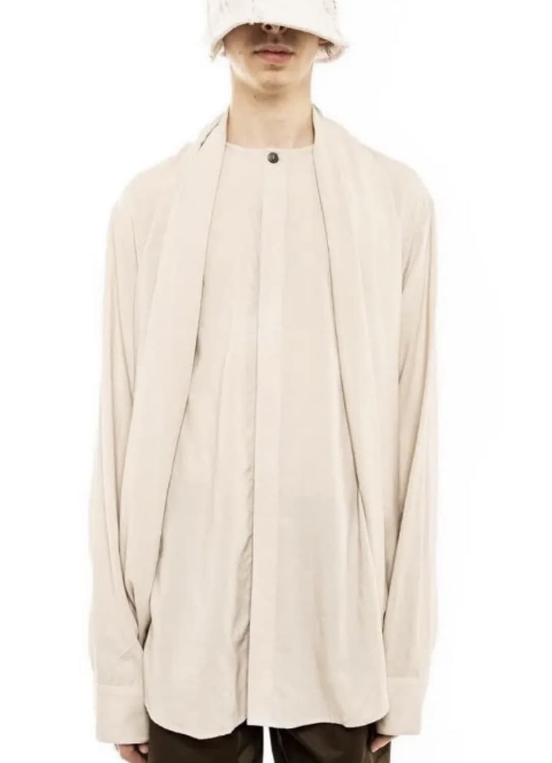 Jiyong Kim 22aw Draped Shirt 상품이미지1