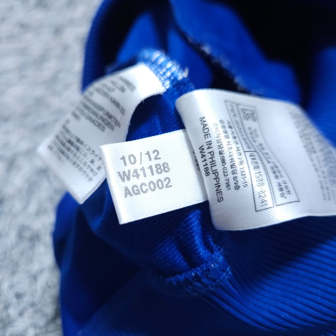 아디다스)100 남자 파랑 파이어버드 트랙탑 / 왕눈이샵 상품이미지10