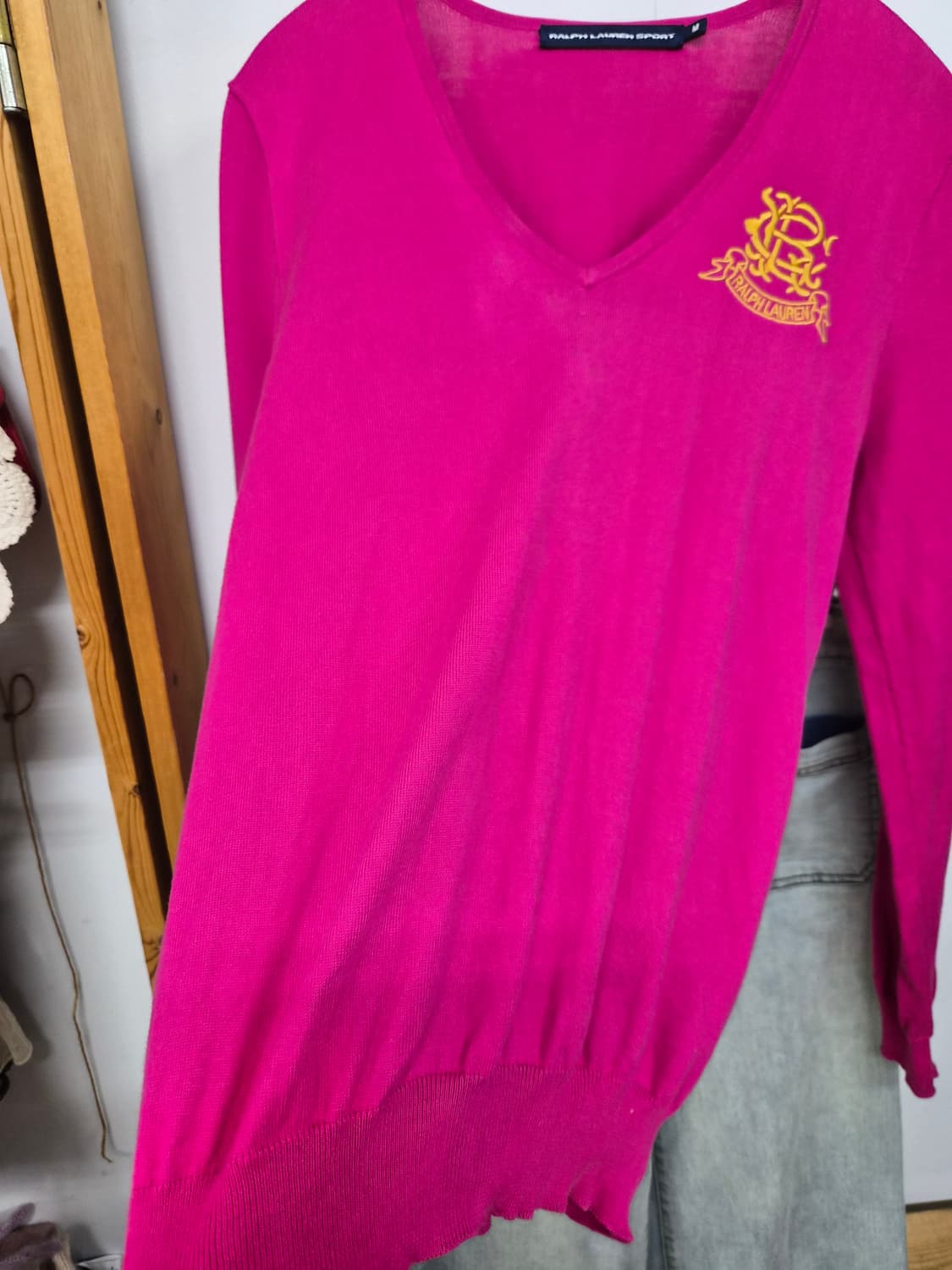 폴로랄프로렌 코튼 브이넥 니트 상품이미지5