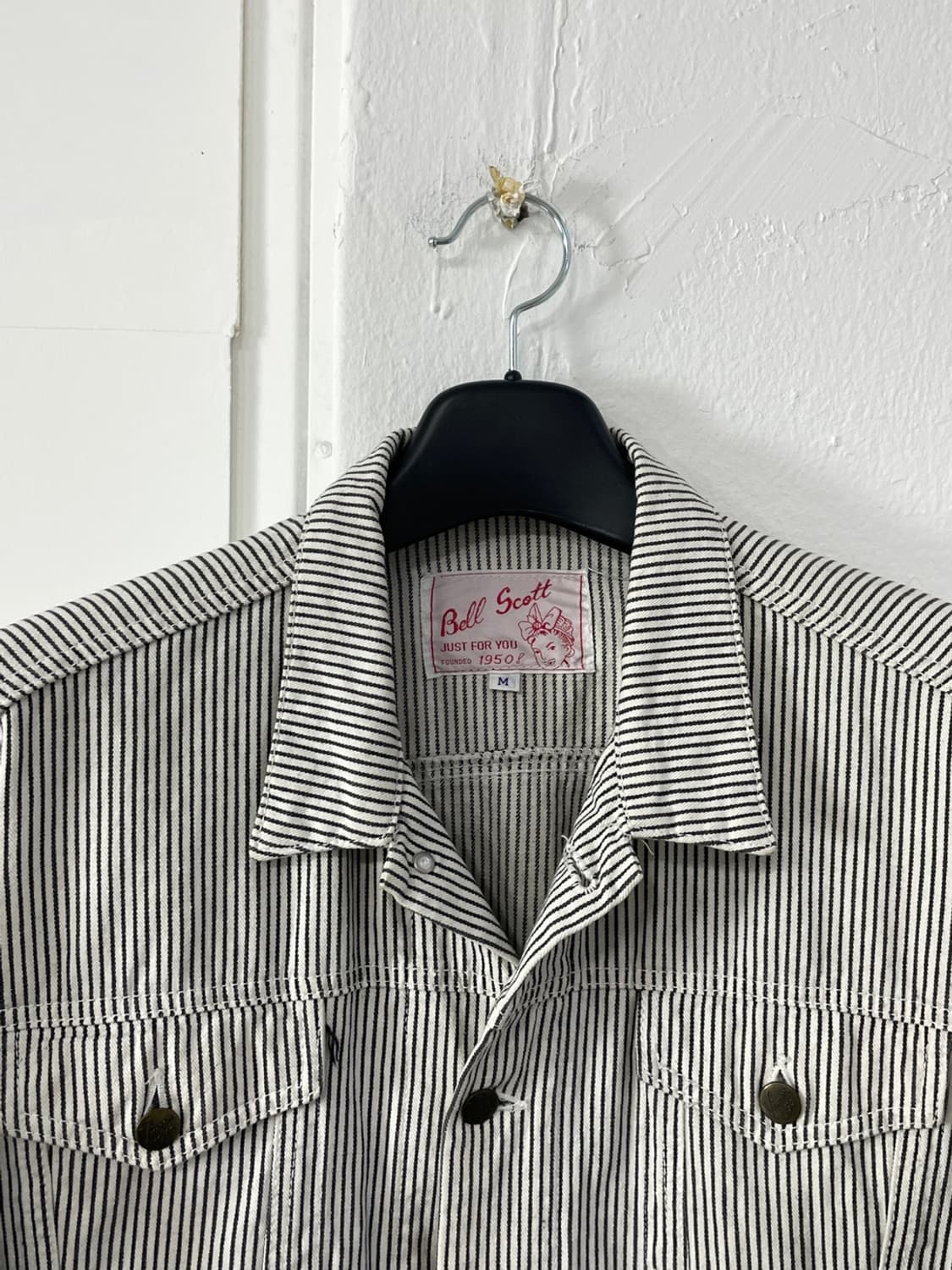 빈티지 Bell Scott 스트라이프 트러커 자켓 상품이미지3