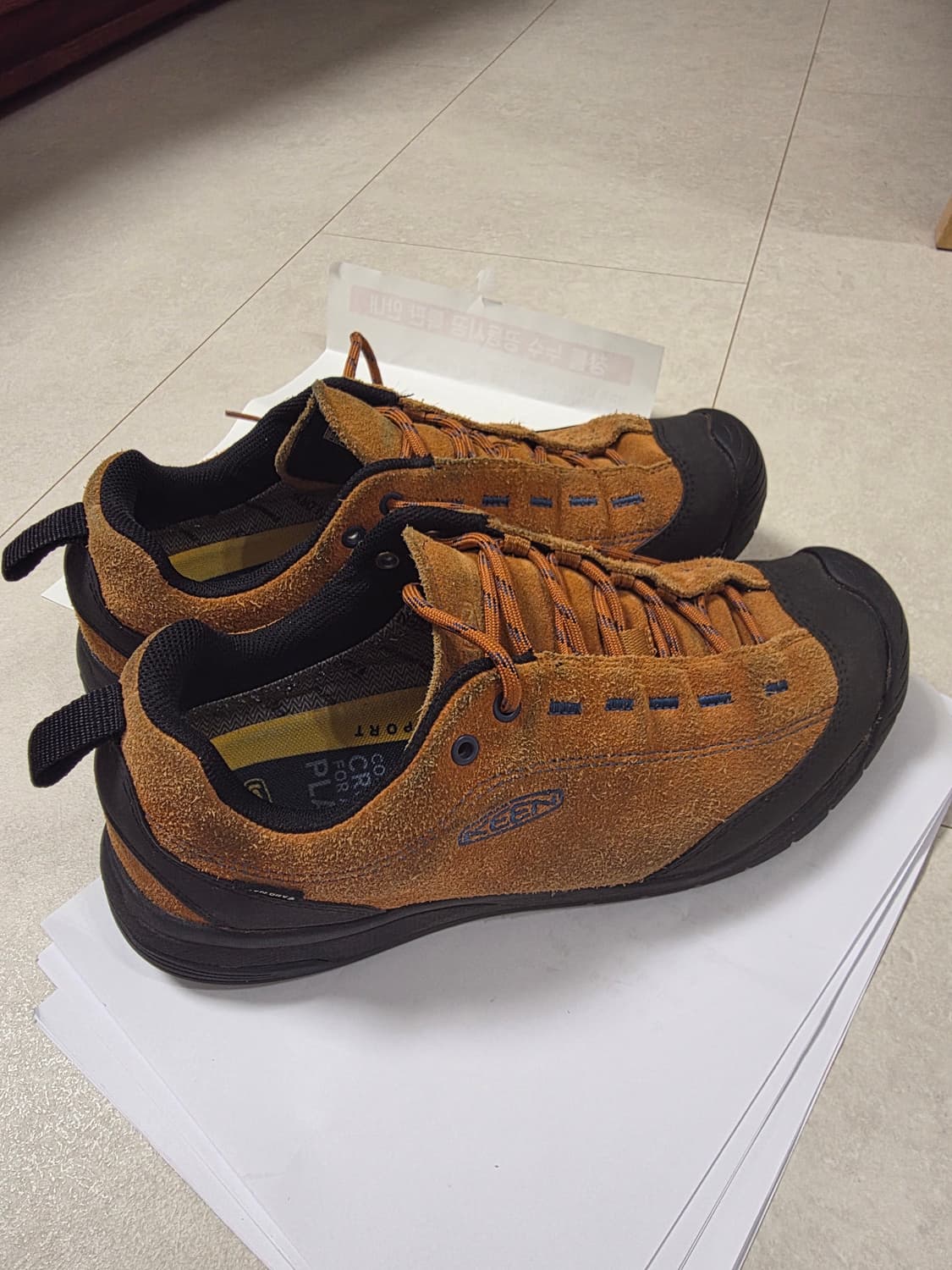 킨 재스퍼 카멜 스웨이드 270 사이즈 상품이미지1