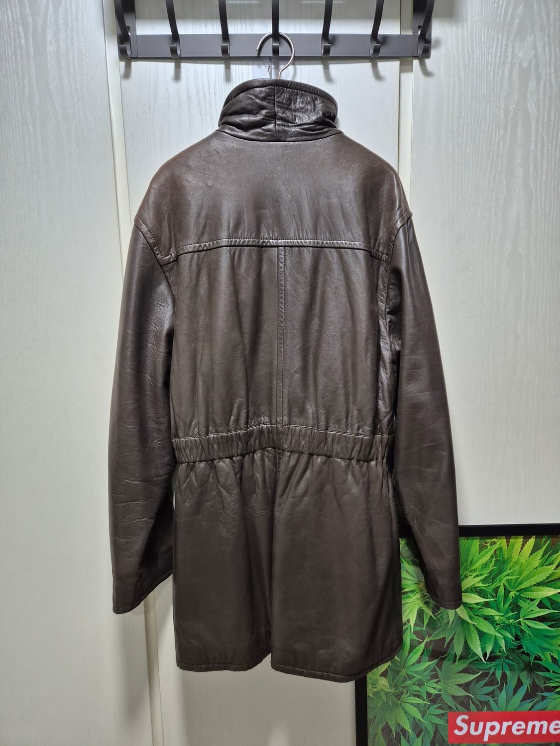 (세일)byblos 이태리명품 브라운 양가죽 자켓 상품이미지10