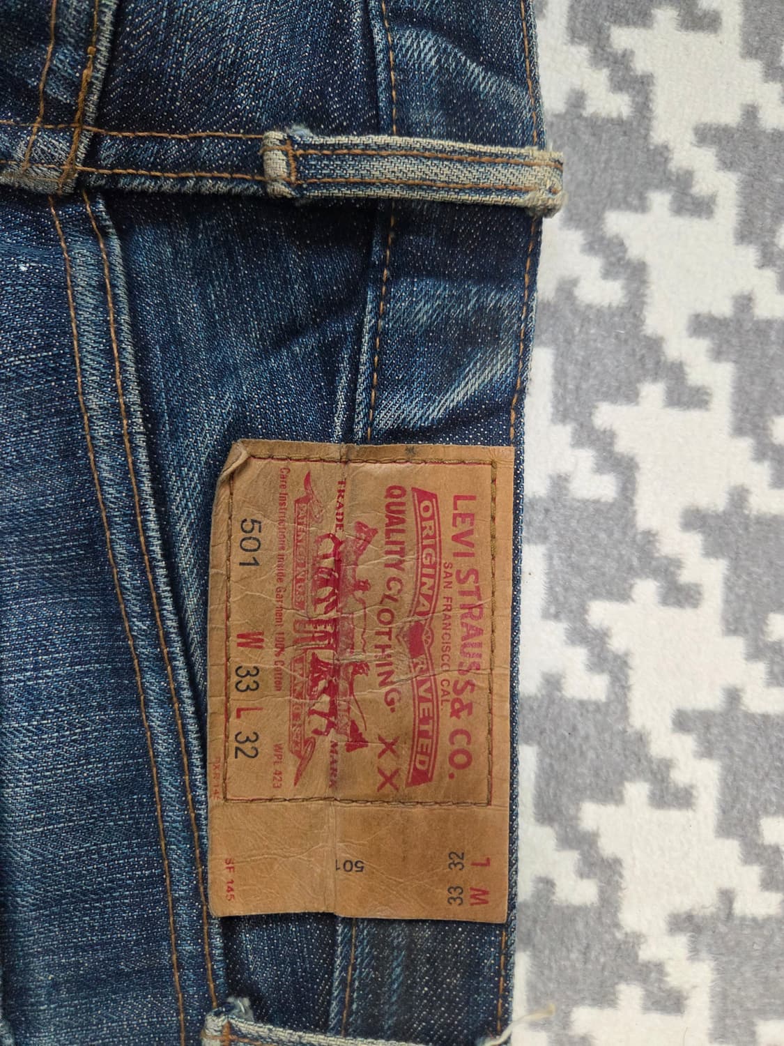 리바이스 90s USA Big E Selvedge 상품이미지4