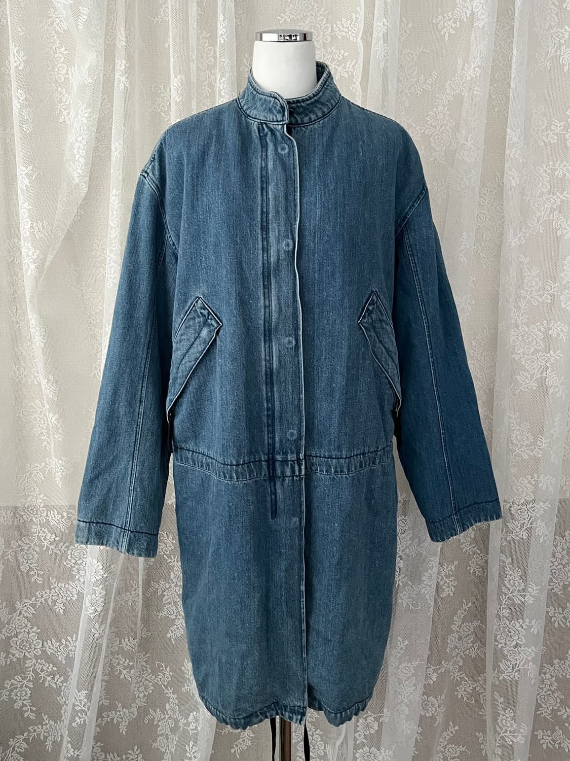 S) 헬무트랭 여성 데님 파카 상품이미지1