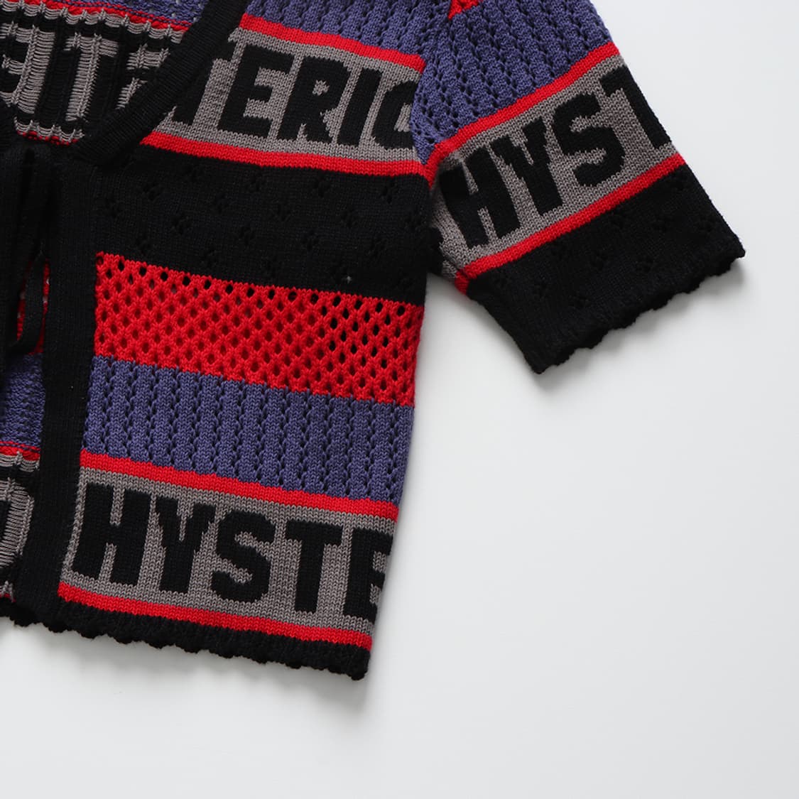 HYSTERIC GLAMOUR Logo Striped Cardigan 상품이미지9