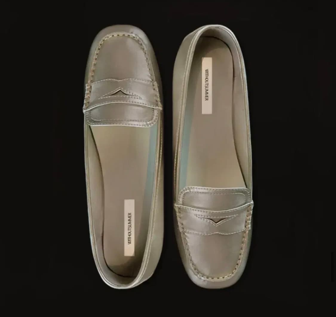 위드아웃썸머 플러터 브이넥 가디건 베이지 상품이미지6