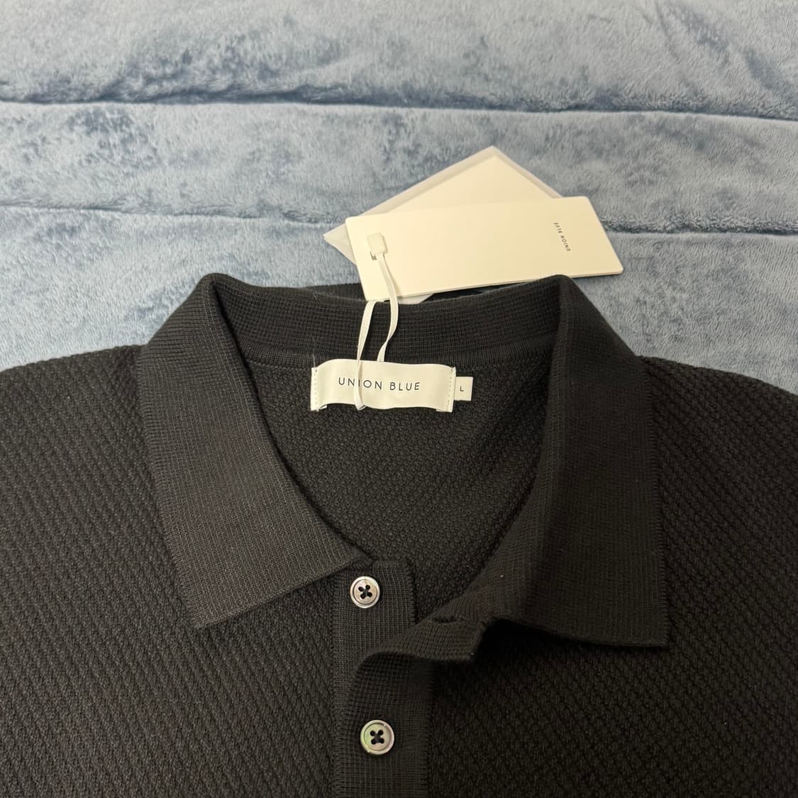 유니온블루 폴로니트 상품이미지2