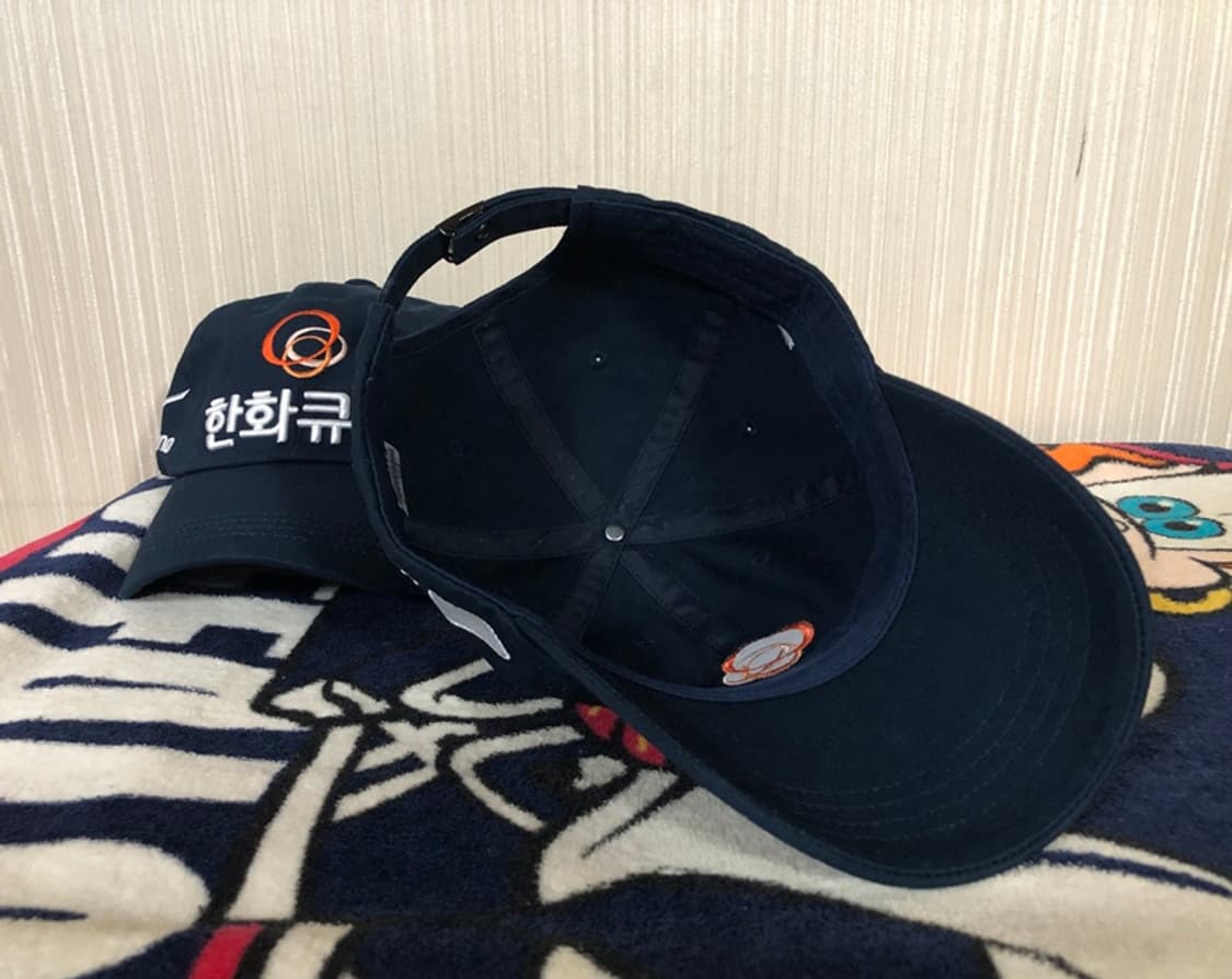 미즈노 한화큐셀골프단 프로골퍼 모자/캡(네이비) 상품이미지9