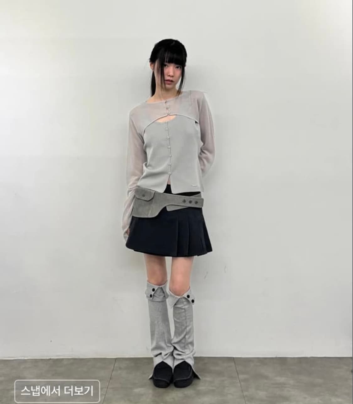 미세키서울 레이어드 볼레로 나시  상품이미지2