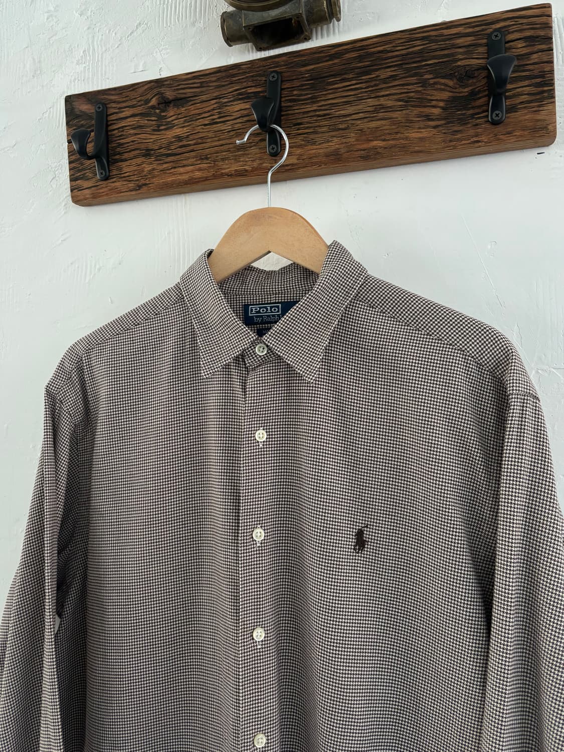 Polo 폴로 랄프로렌 브라운 체크 셔츠 상품이미지3
