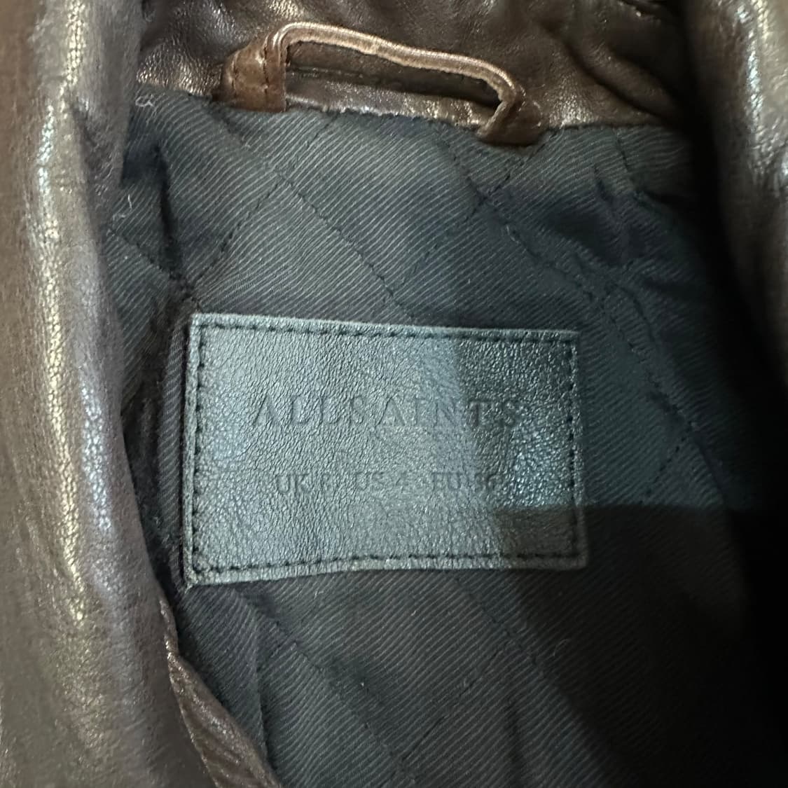 올세인츠 기들리 바이커 자켓 상품이미지6