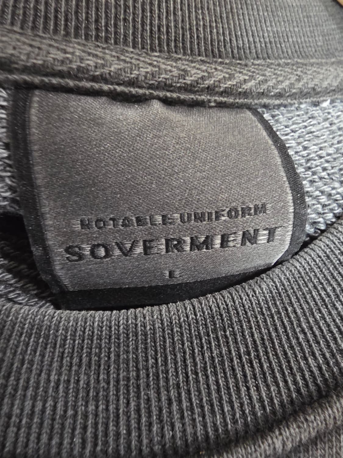 SOVERMENT 맨투맨 L 상품이미지3