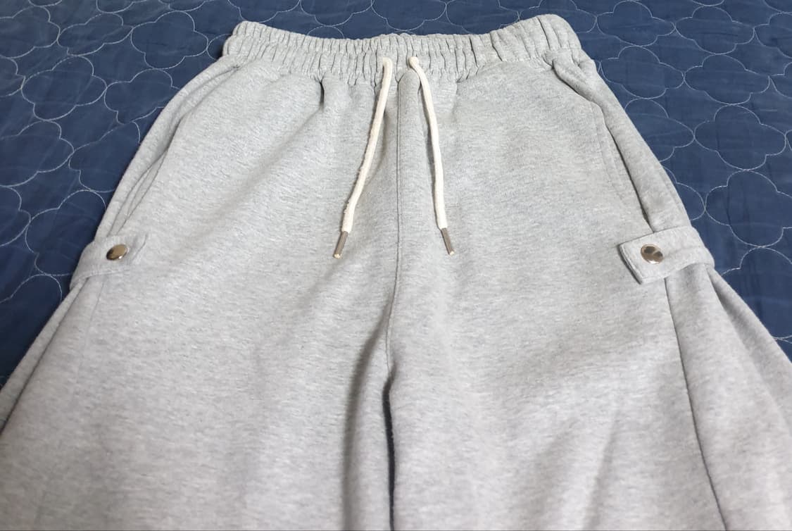 J.DON 와이드 스웨트팬츠 그레이 (30) 상품이미지2