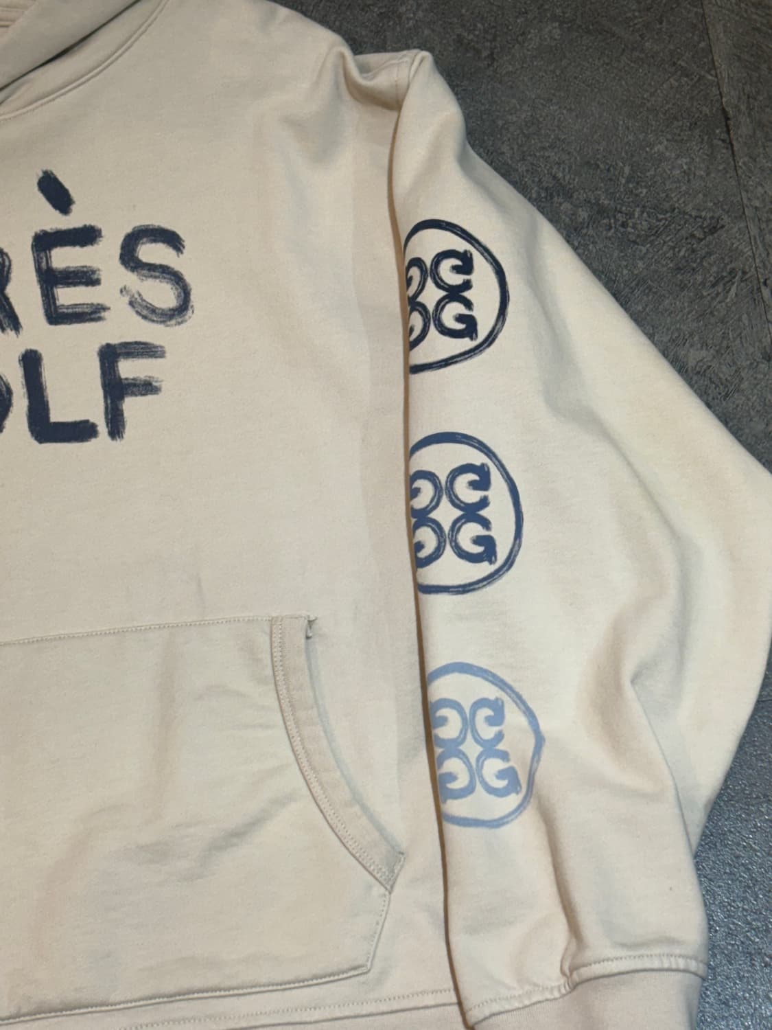 지포어 남성 골프 후드티 티셔츠 M 상품이미지4