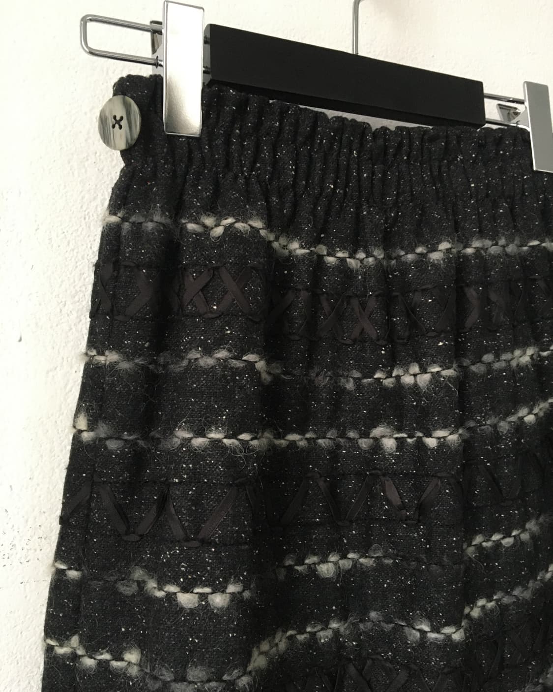 Layer point woolen knit skirt 상품이미지2