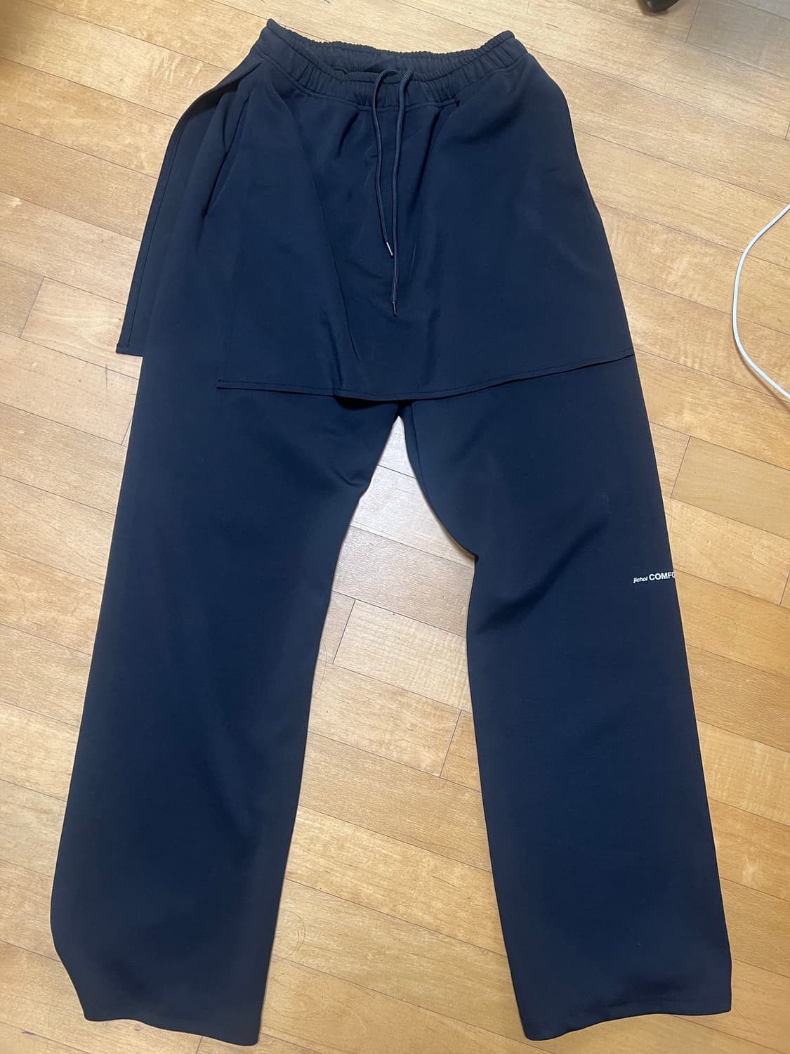 지초이 컴포트 25-RE1 레이어드 팬츠 2 상품이미지3