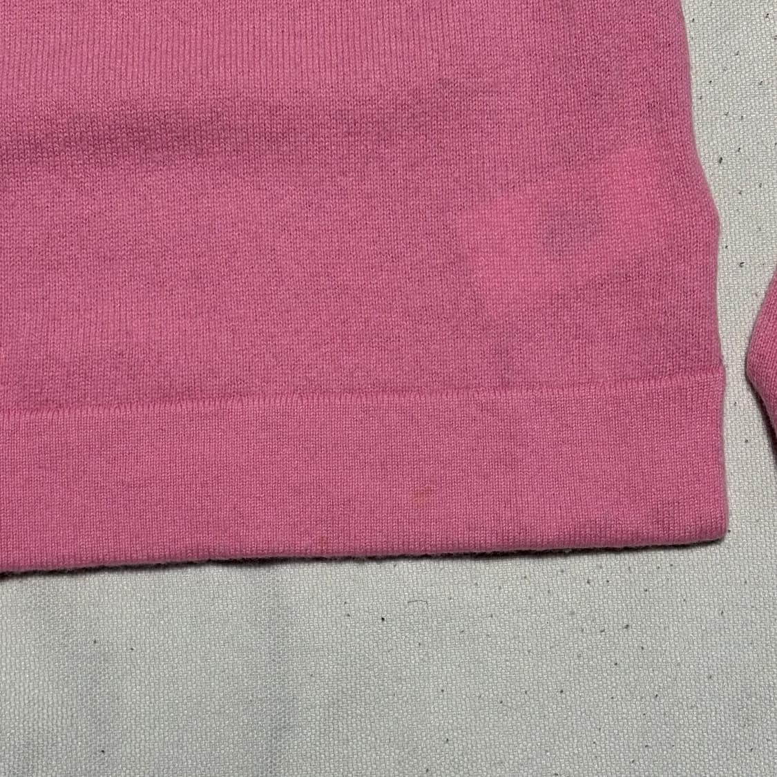 XS 폴로랄프로렌 캐시미어100% 핑크 니트 상품이미지6
